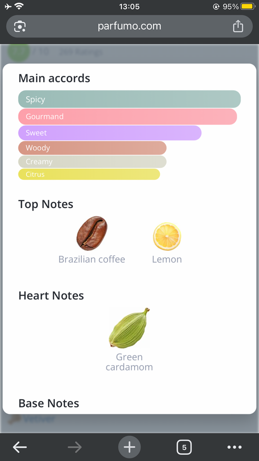 Sweet coffee